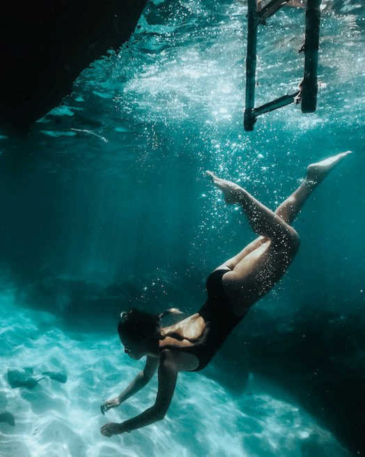 underwater snorkeling